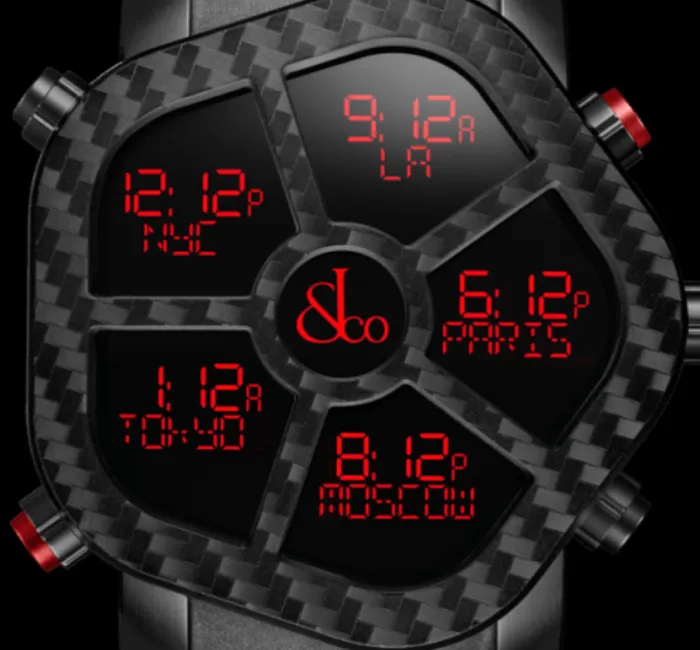 Jacob and sale co digital watch