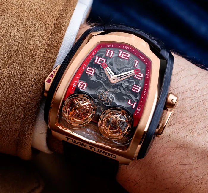 Jacob and on sale co double tourbillon