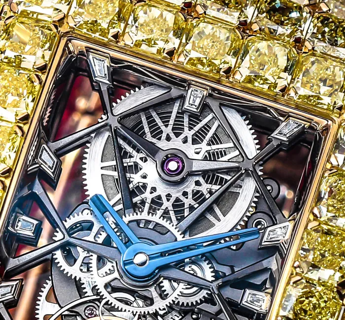 The Millionaire Tourbillon Yellow Diamonds Jacob Co