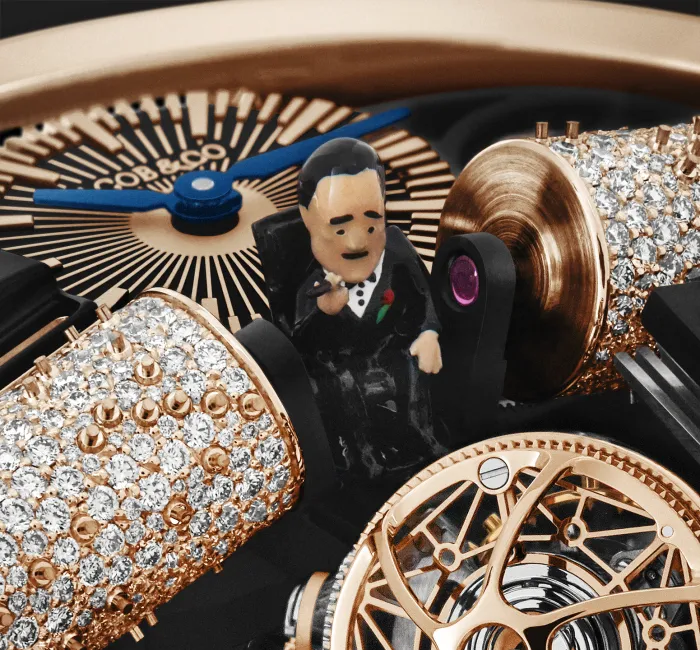 Opera Godfather With Rose Gold Diamond Barrels Jacob Co