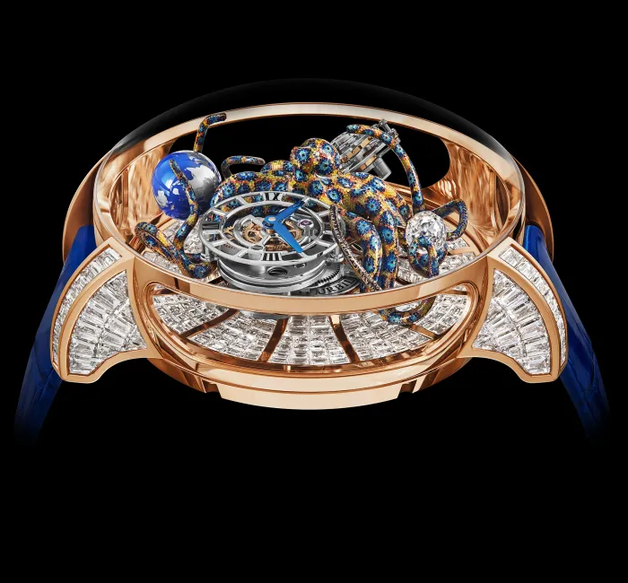 Astronomia Tourbillon Art Octopus Baguette Jacob Co