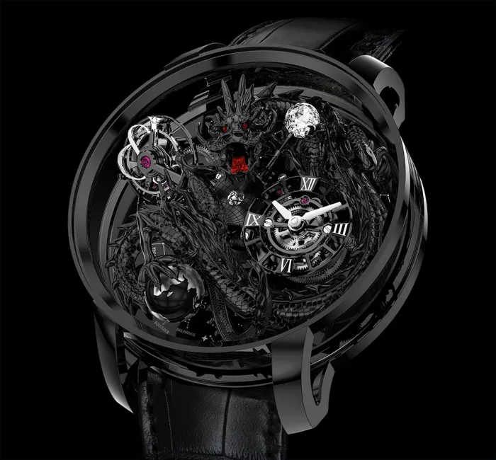 Astronomia Tourbillon Art Black Dragon