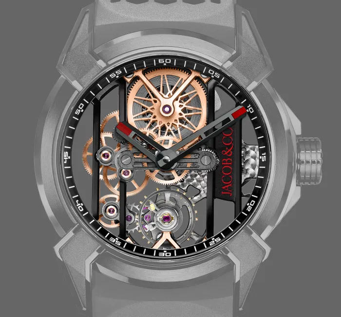 a silver and black watch
