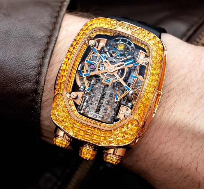 Gold on sale bugatti watch