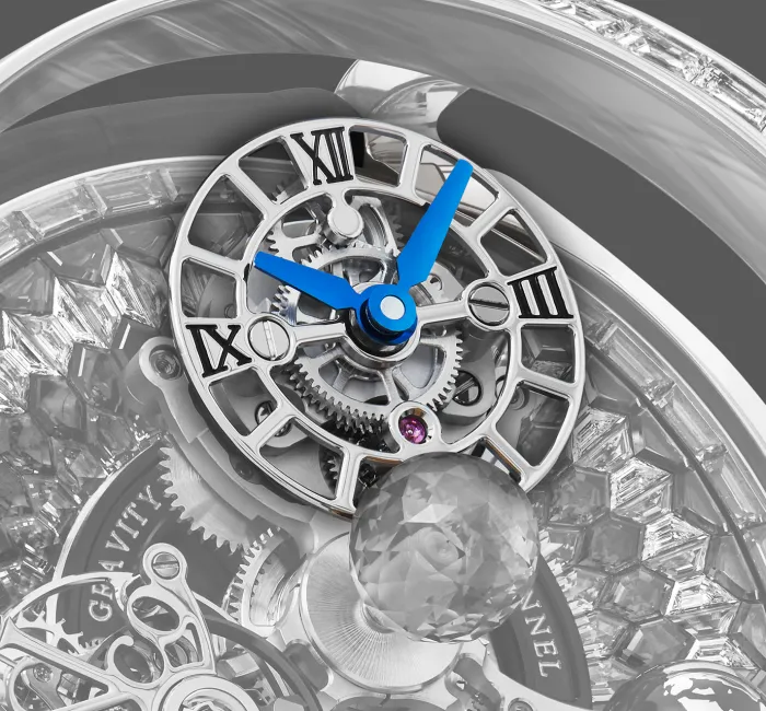 a close up of a watch