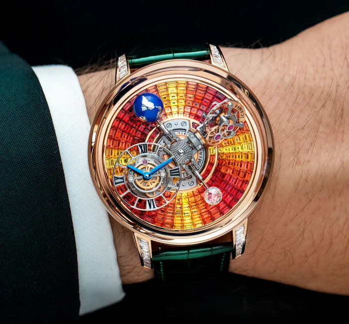 Jacob and co astronomia tourbillon clearance baguette