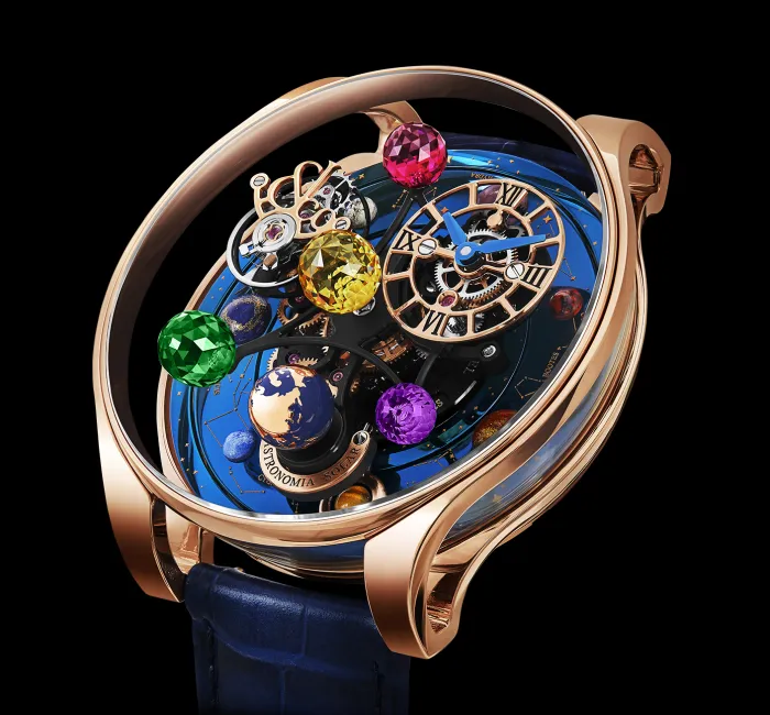 Astronomia solar planets best sale tourbillon hand wind watch