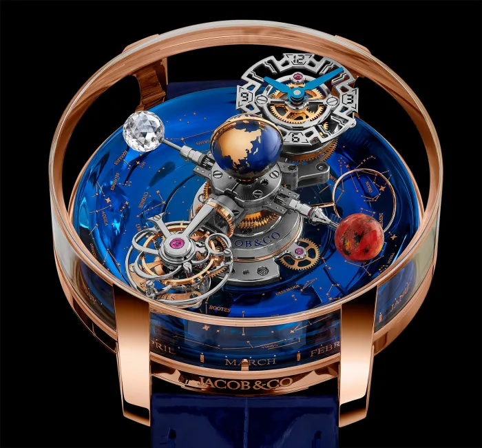 Astronomia Sky Sapphire Mars Satellite Tourbillon Jacob Co