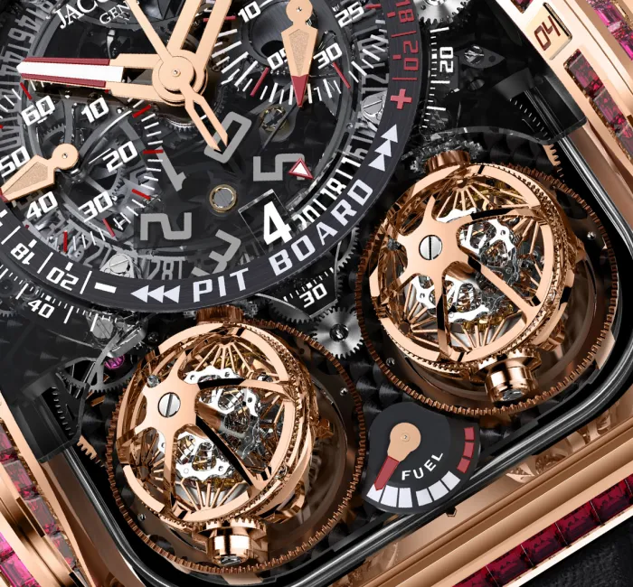 Twin Triple Axis Tourbillon
