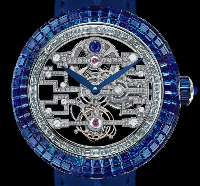 Jacob and Co. Mystery Central Tourbillon Blue Sapphires - Superwa