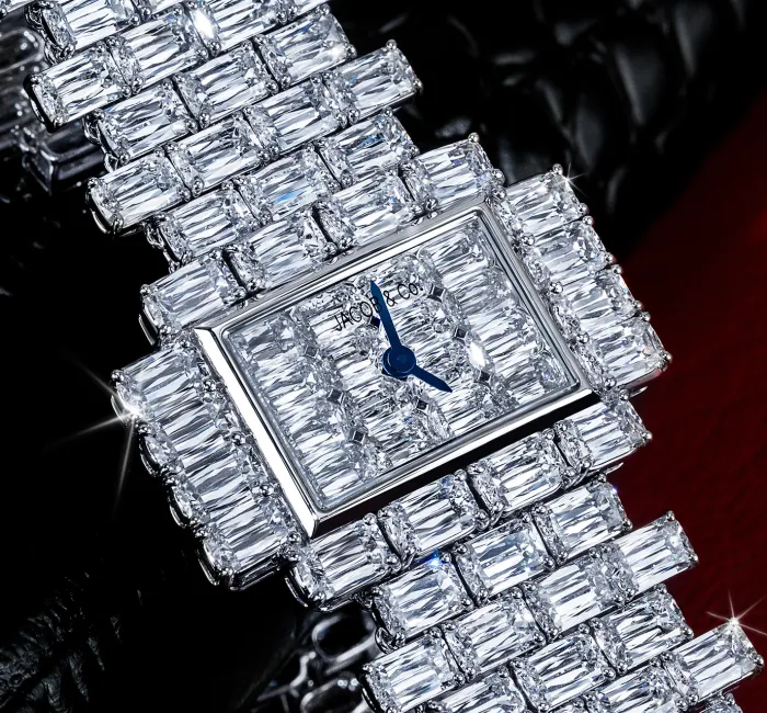 Jacob & co diamond clearance watch