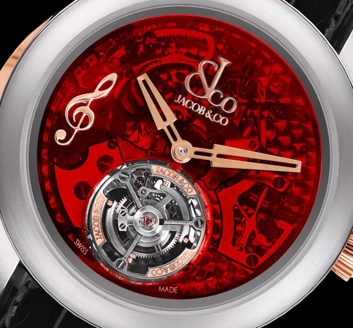 Palatial Flying Tourbillon Titanium Red