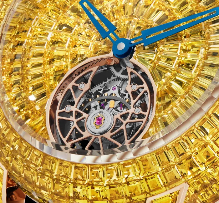 Caviar Tourbillon Baguette Yellow Sapphires Jacob Co