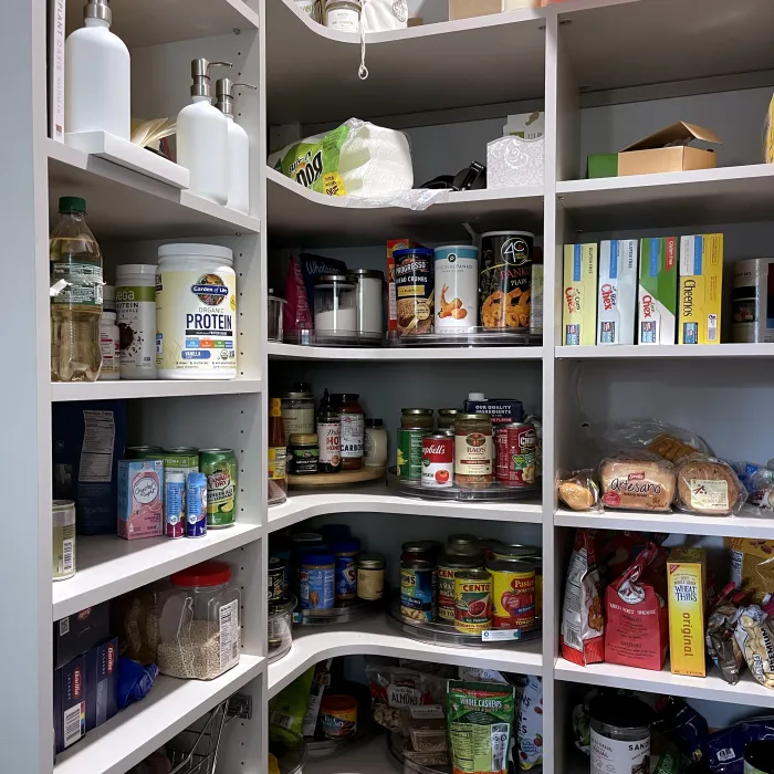 a white refrigerator with many items in it