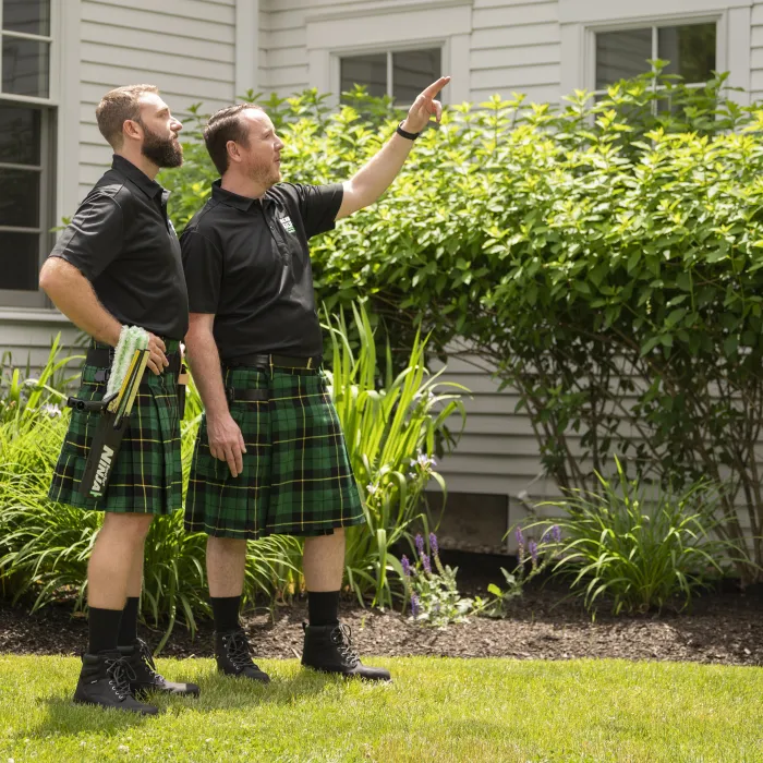 two men in kilts