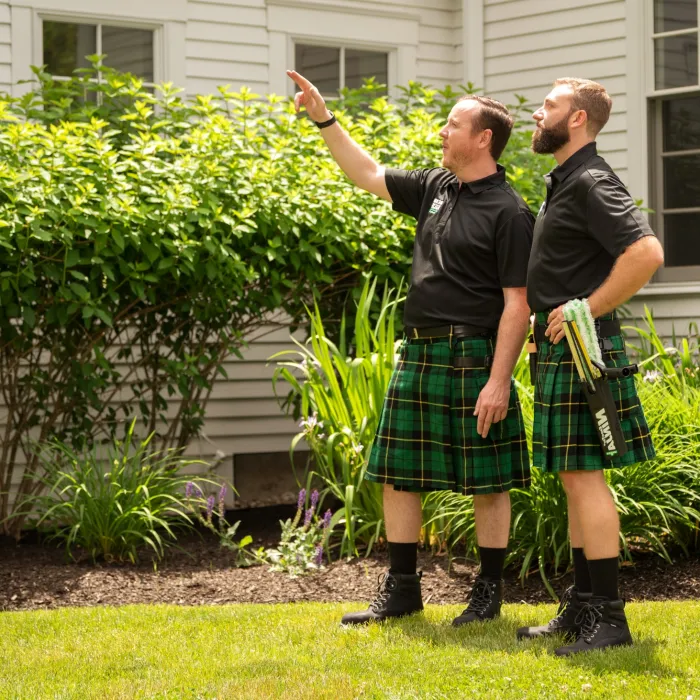 two men in kilts