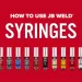 How To Use Syringes
