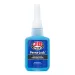 JB Weld Perma-Lock Medium Strength Threadlocker in a 1.2 fl oz blue bottle with white cap.