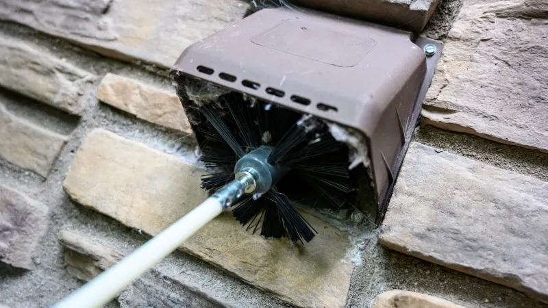cleaning lint filter