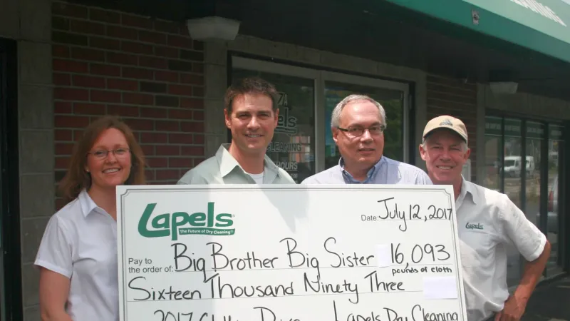 BIG CHECK FOR BIG BROTHER BIG SISTER