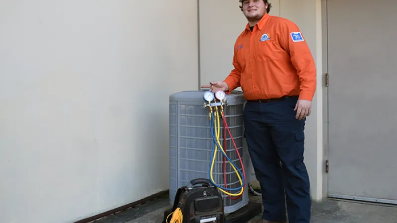 Bo Estes, Mascot of Estes Services in Atlanta Metro Area