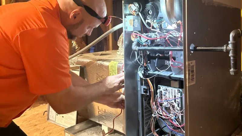 Lennox Furnace and Estes Services Technician