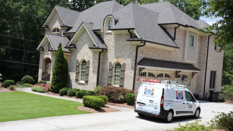 Estes Services Van in Mableton, GA