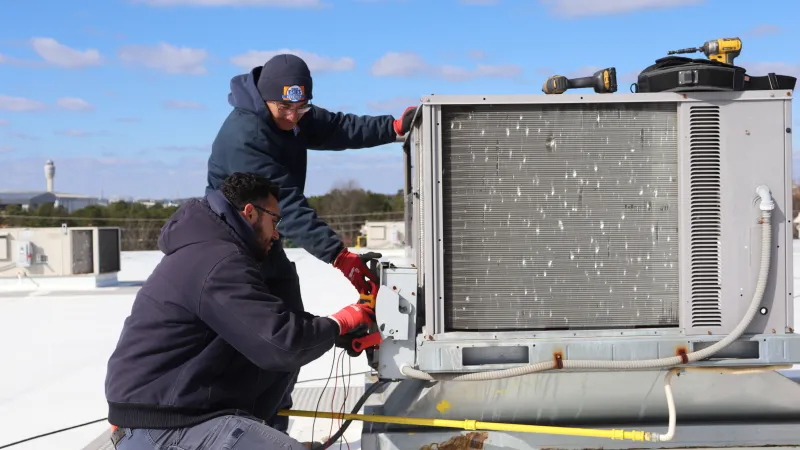 Carrier. Commercial HVAC Tune UP. Atlanta, Georgia