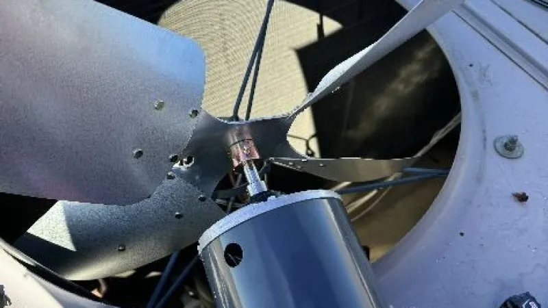 Estes Commercial Techs repaired motor and blower