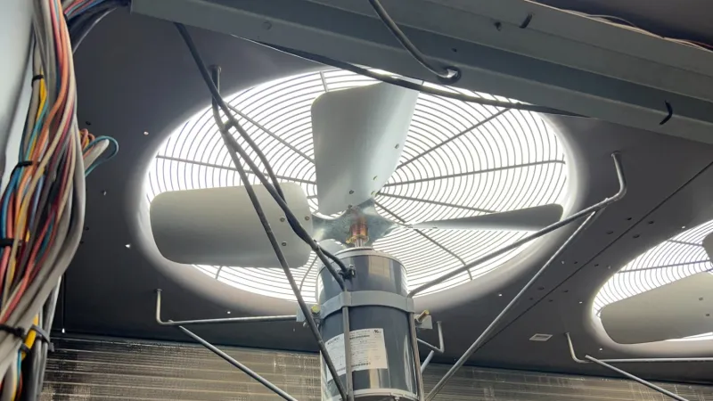 Estes New Commercial Condenser Fan Motor and Blade replacement