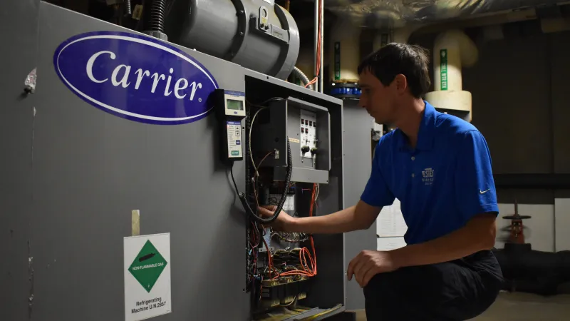 Carrier HVAC Commercial inspected by Estes Manager in Atlanta