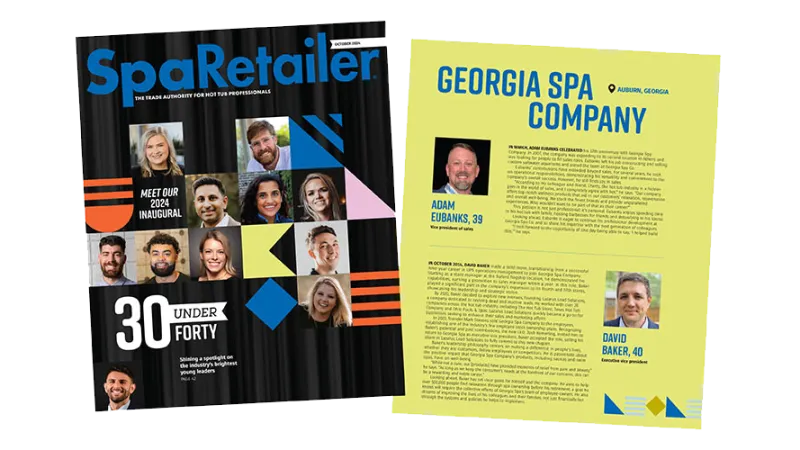 Spa Retailer 30 Under 40