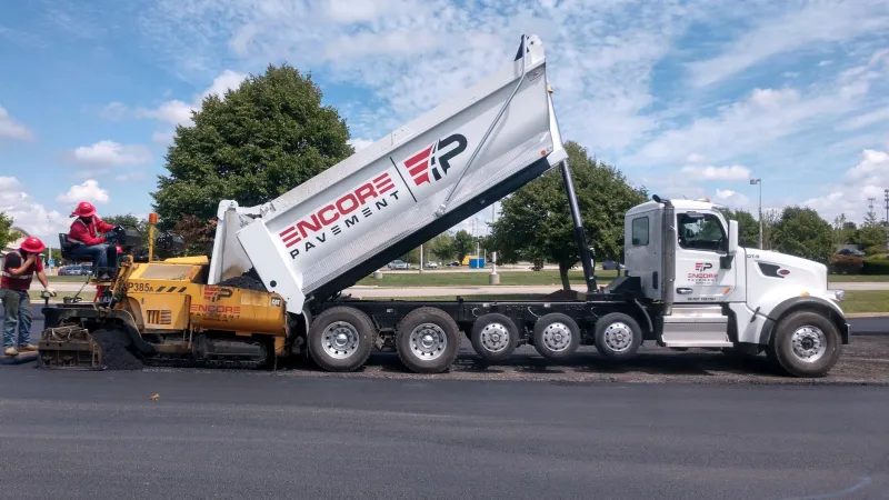 a truck with a crane on the back