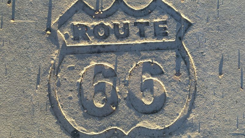 a stone with a design in it