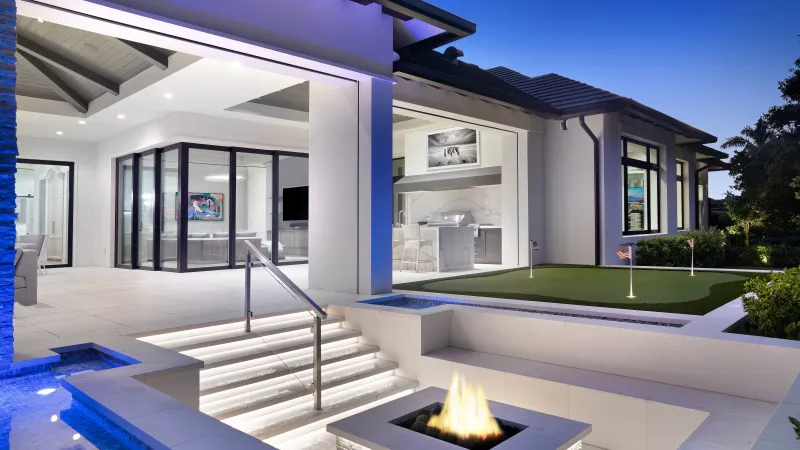 Bay Colony Beach Lighting Project, Beacon Outdoor Lighting x Lumien Lighting