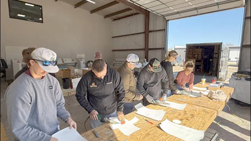 Mattco Roofing crew training session College Station TX