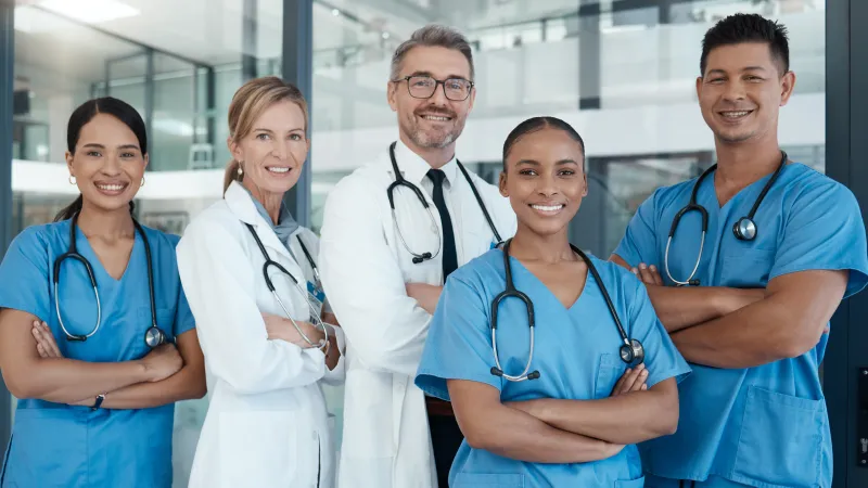 a group of medical professionals