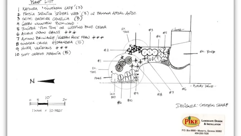 Design Diagram and Plant List
