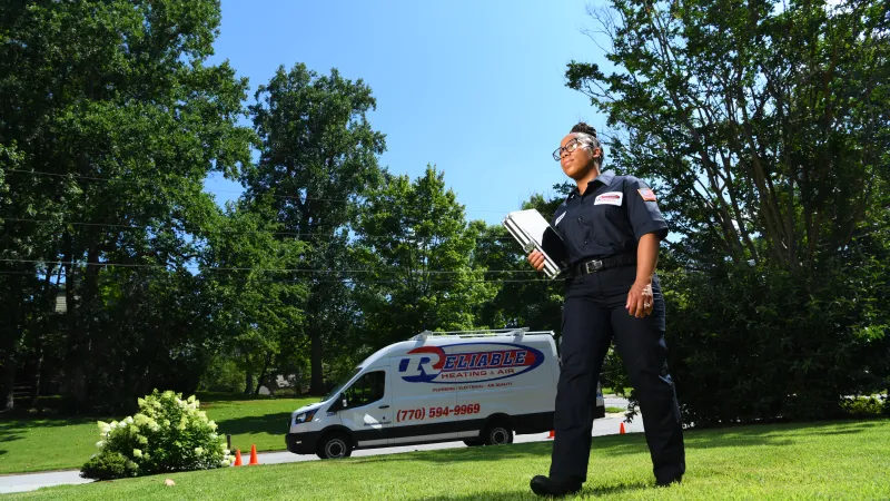 a man standing in front of a van
