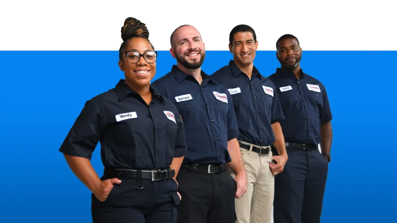 a group of hvac technicians