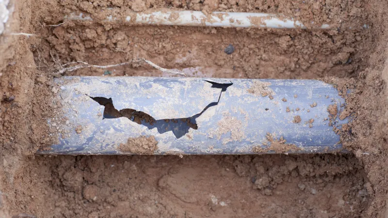 sewer lines