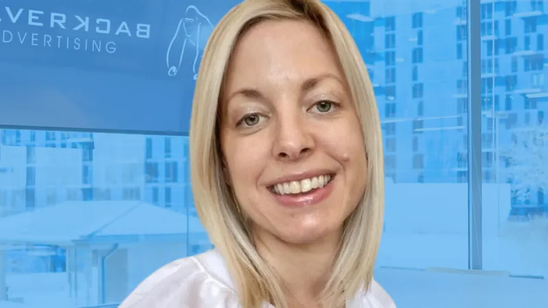 a woman smiling for the camera