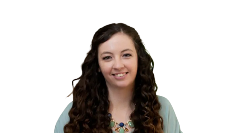 a person with long hair