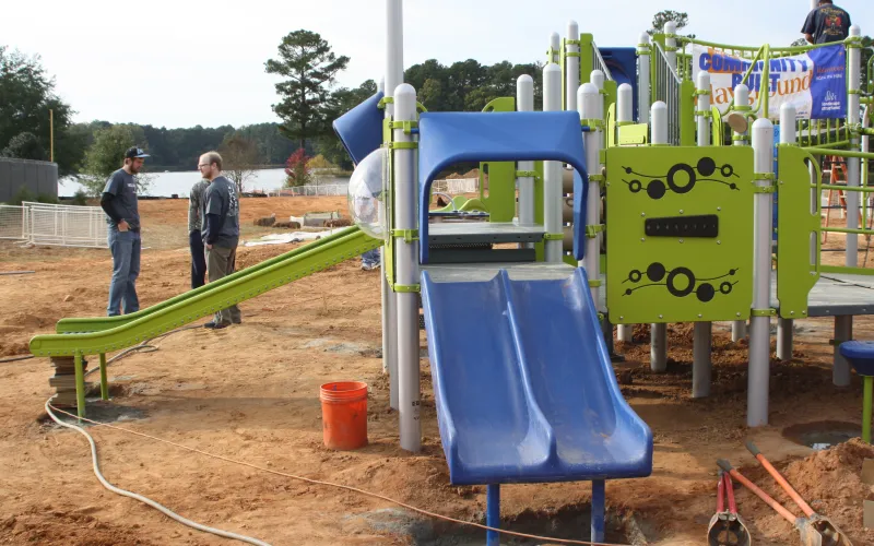 Newton County Miracle League Playground Build