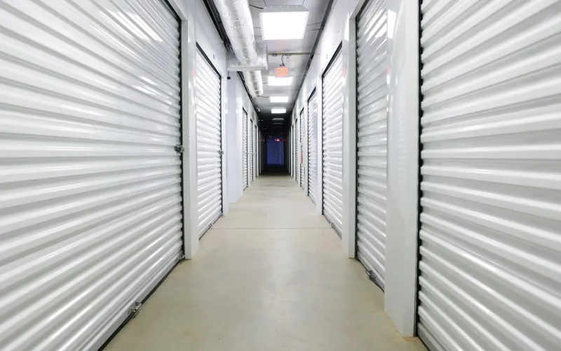 the inside of a building