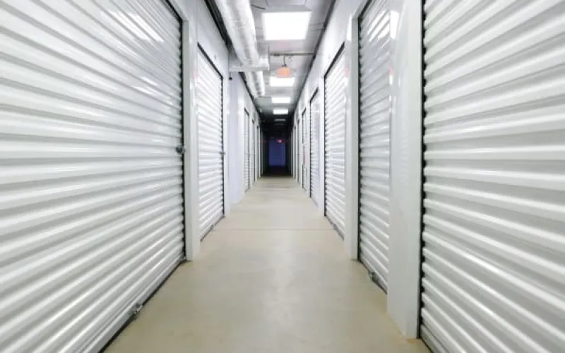 the inside of a building
