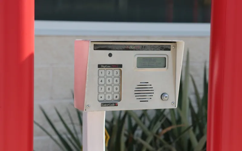 a close up of a telephone
