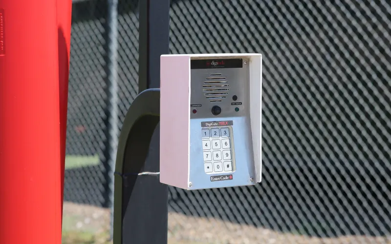 a close up of a telephone