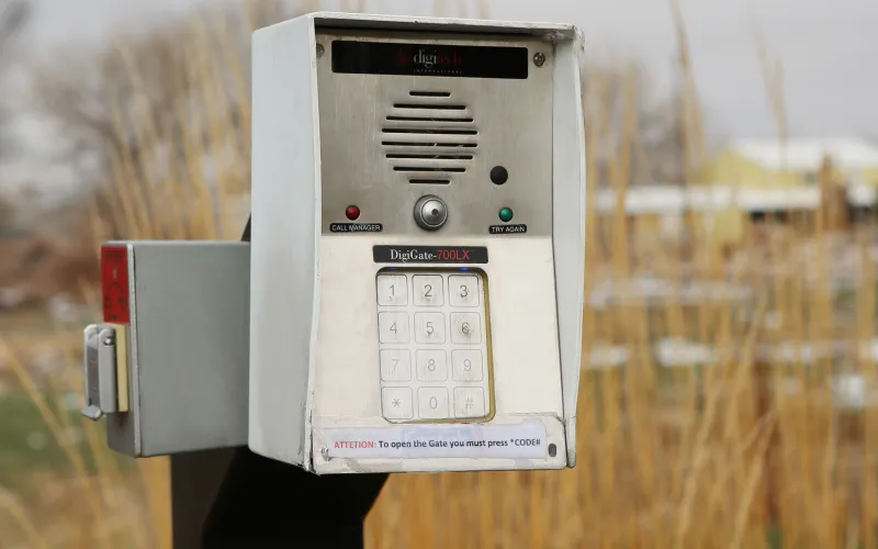 a close up of a telephone