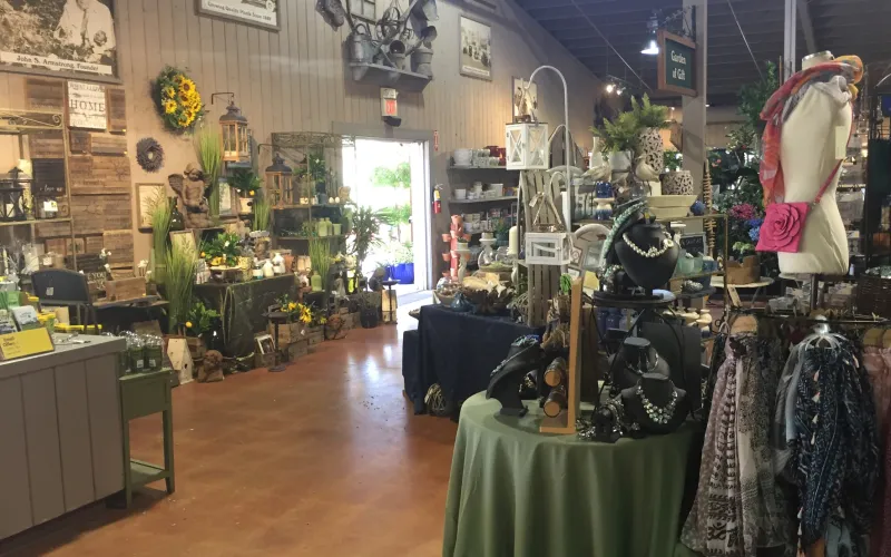 a store filled with lots of furniture